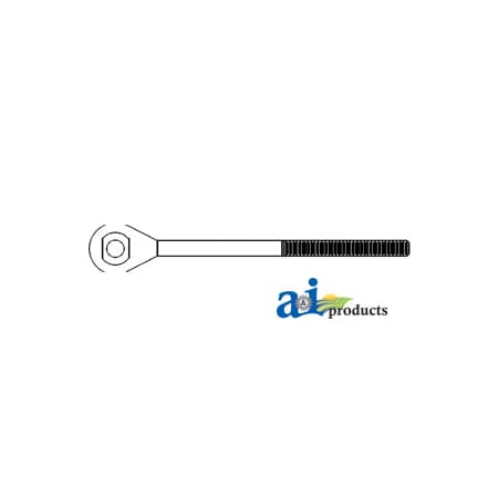 A & I Products Lift Link Rod, w/ A-T21901 Lift Rod Ball 21" x2" x1" A-T25836